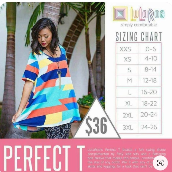 LulaRoe Perfect T - Picture 5 of 5